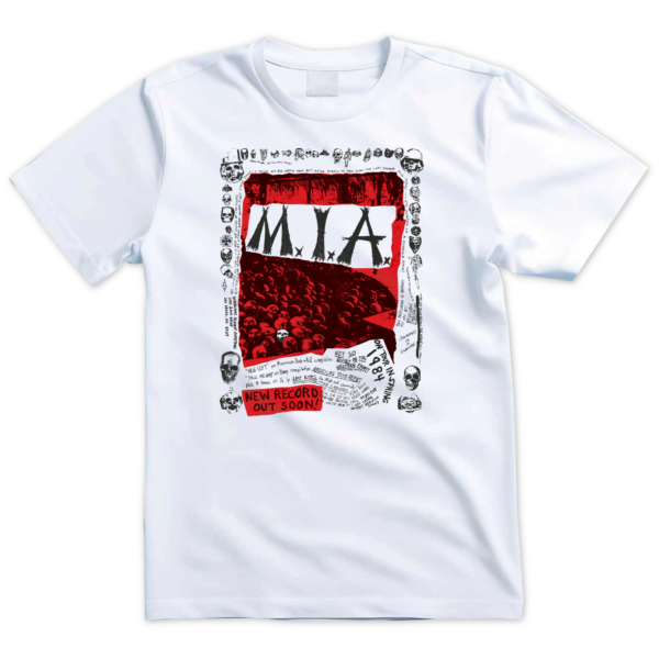 M.I.A. - Murder In A Foreign Place Booklet Cover - TSHIRT