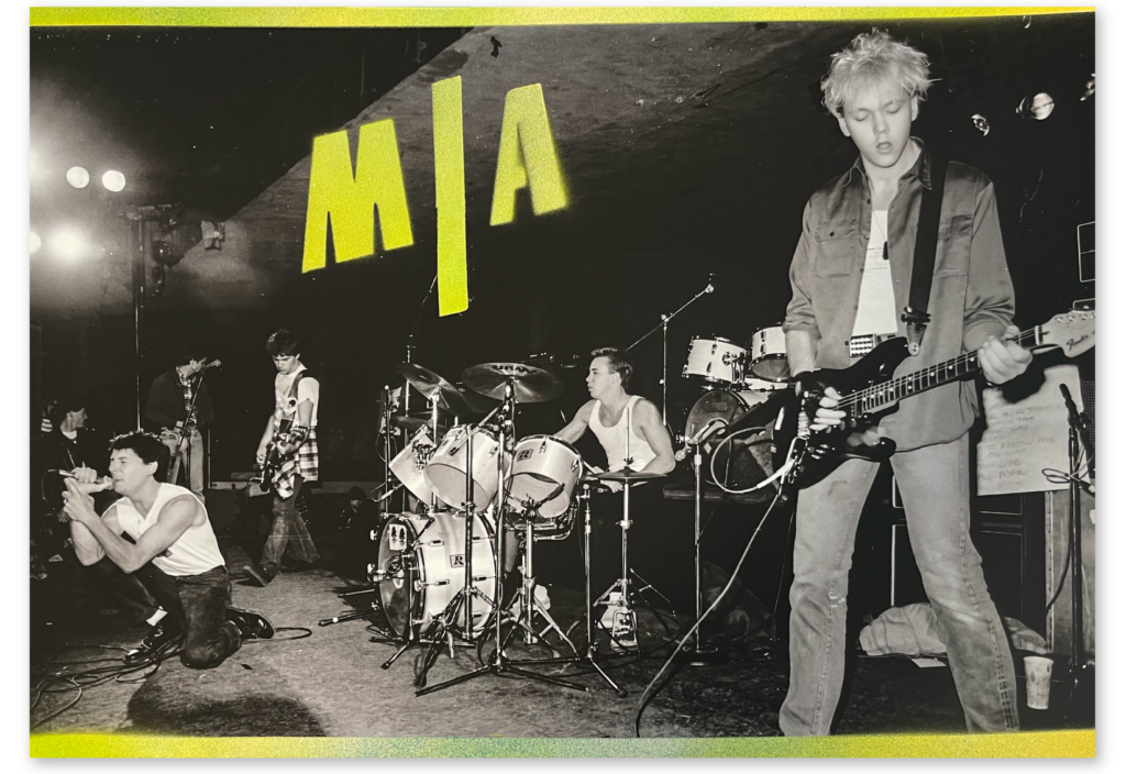M.I.A. - Live at the Olympic 1983 - Art print