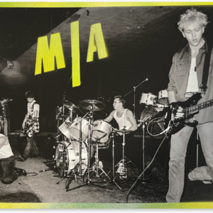 M.I.A. - Live at the Olympic 1983 - Art print